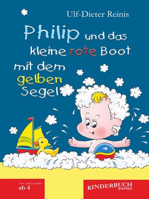 cover image of Philip und das kleine rote Boot mit dem gelben Segel